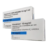 Фото Конакион (витамин К1, фитоменадион) в ампулах 10мг №5