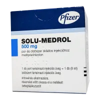 Фото Солу медрол 500 мг порошок лиоф. для инъекций №1