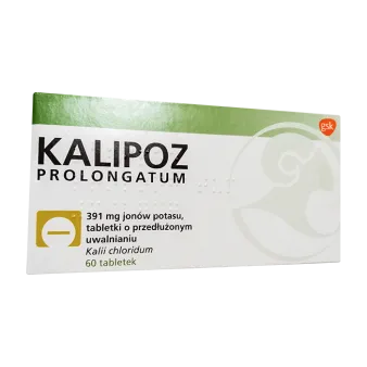 Калипоз пролонгатум (аналог Кальдиум) 750 мг (391 мг К ) табл. №60