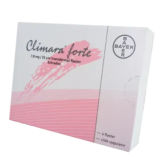 Климара форте пластырь 7,8мг 25см2 №4